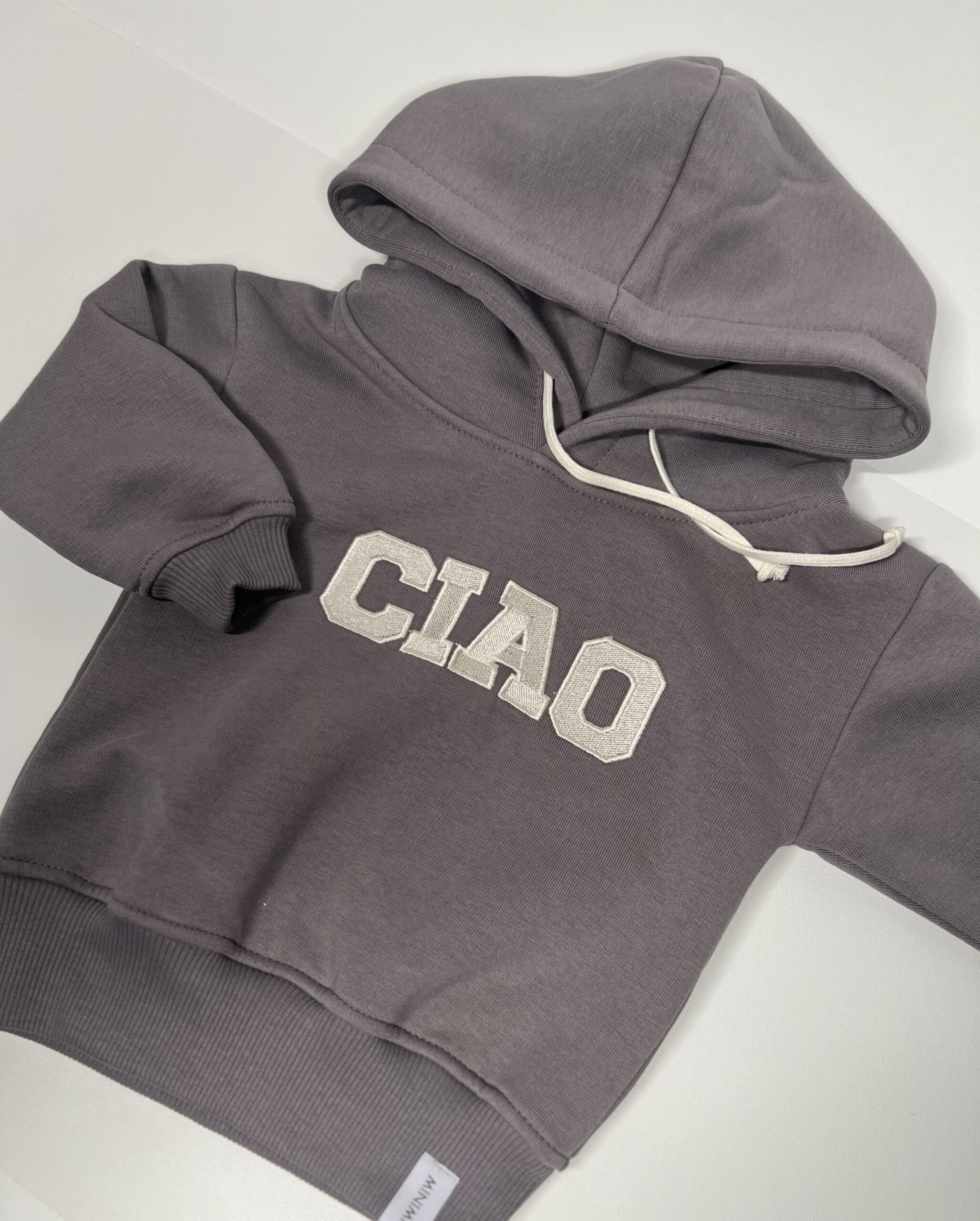 CIAO Hoodie GREY